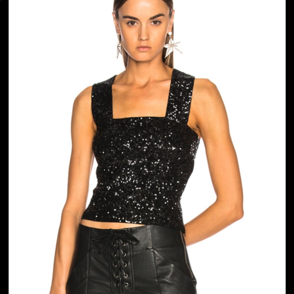 A.L.C.  SEQUIN LIA TOP - NWOT